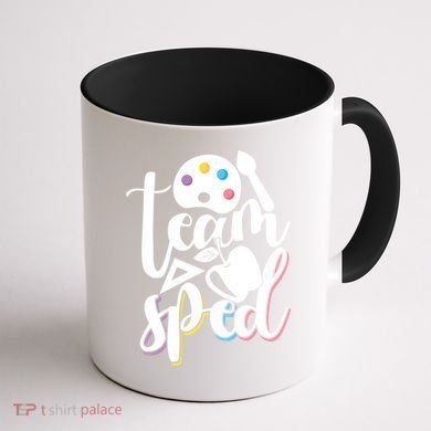 Special Education Educator Back To School Team Sped Teacher Gift Coffee Mug back