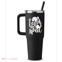 Special Education Educator Back To School Team Sped Teacher Gift 40oz Vacuum Insulated Stainless Steel Travel Tumbler thumb 2