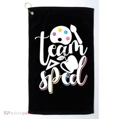 Special Education Educator Back To School Team Sped Teacher Gift Golf Towel