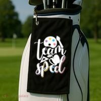 Special Education Educator Back To School Team Sped Teacher Gift Golf Towel thumb 2