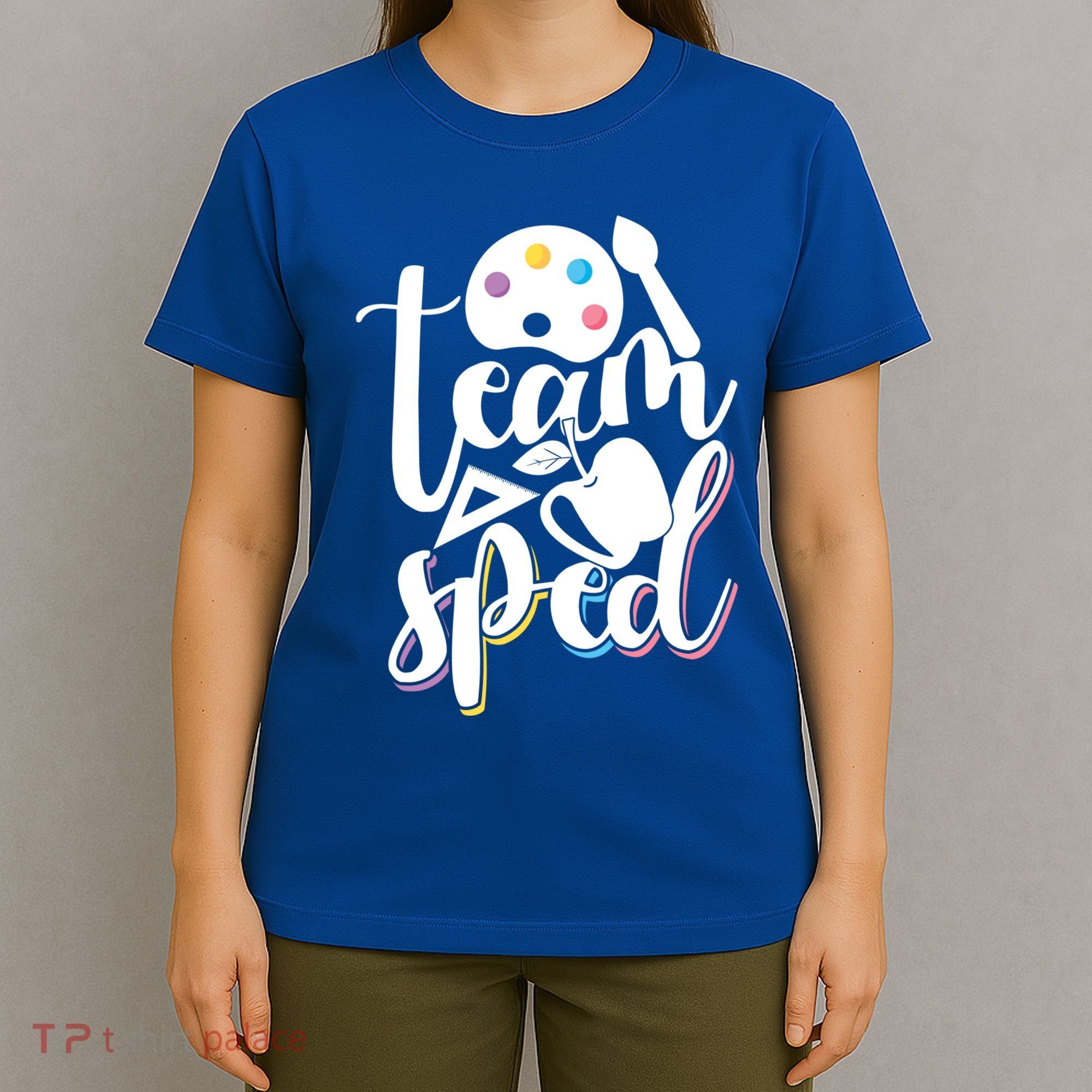 Special Education Educator Back To School Team Sped Teacher Gift T-Shirt