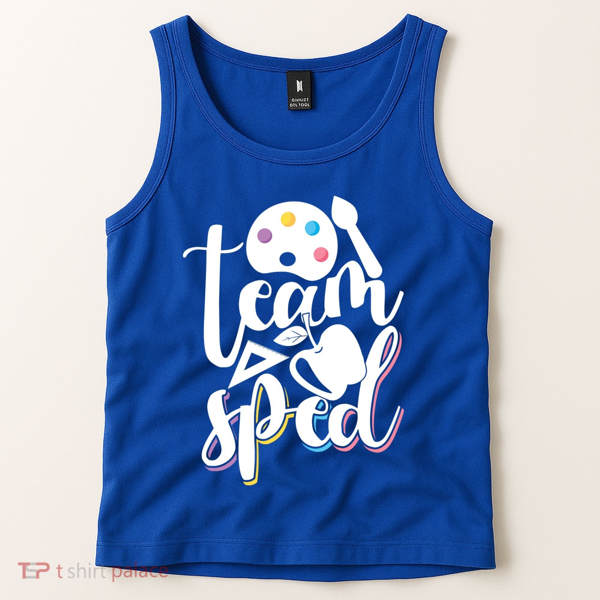 Special Education Educator Back To School Team Sped Teacher Gift Tank Top