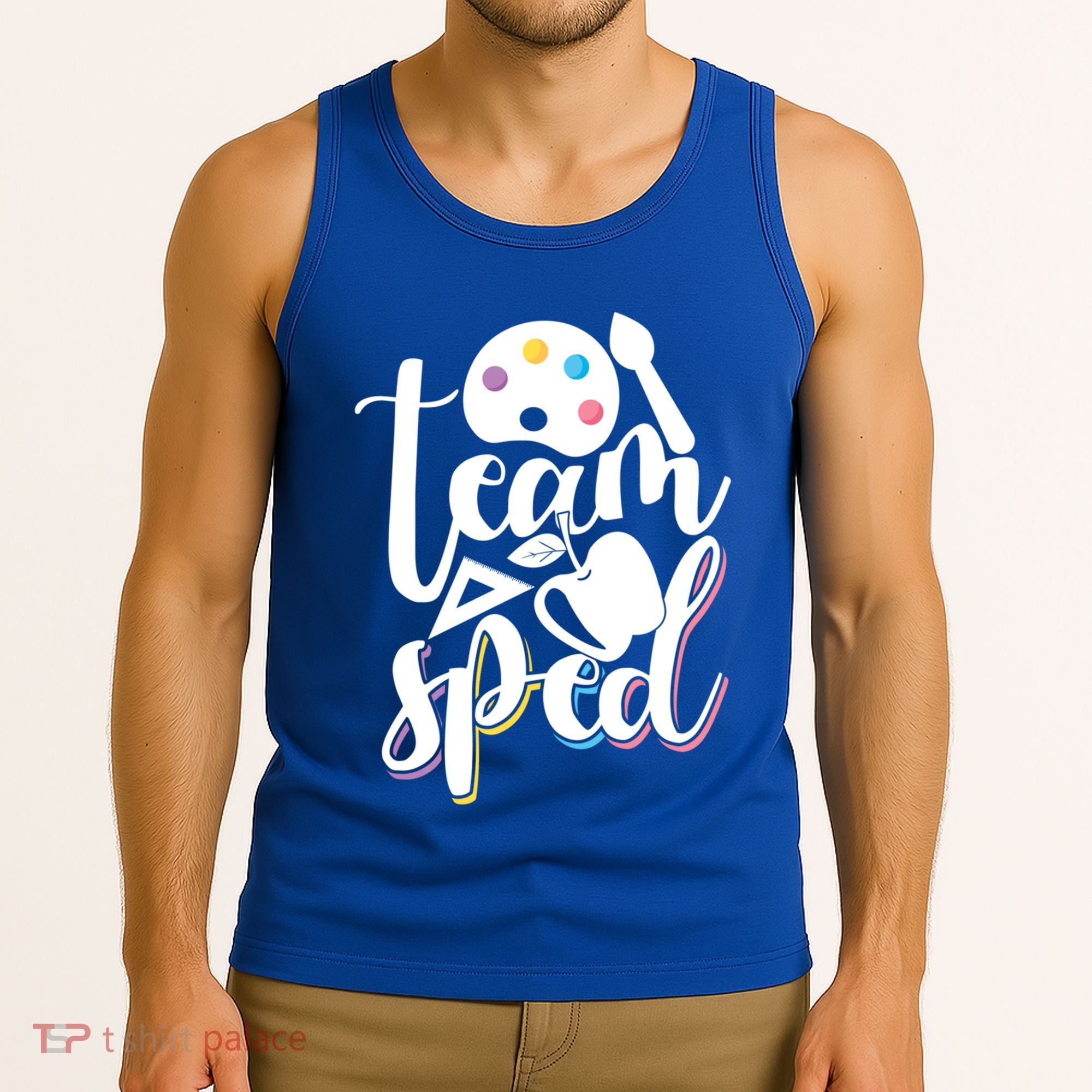 Special Education Educator Back To School Team Sped Teacher Gift Tank Top