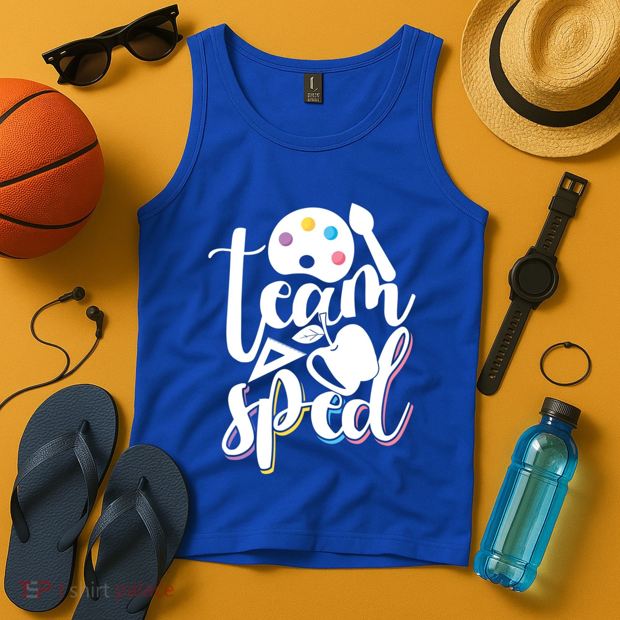 Special Education Educator Back To School Team Sped Teacher Gift Tank Top