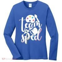 Special Education Educator Back To School Team Sped Teacher Gift Women's Long Sleeve Shirt thumb 0