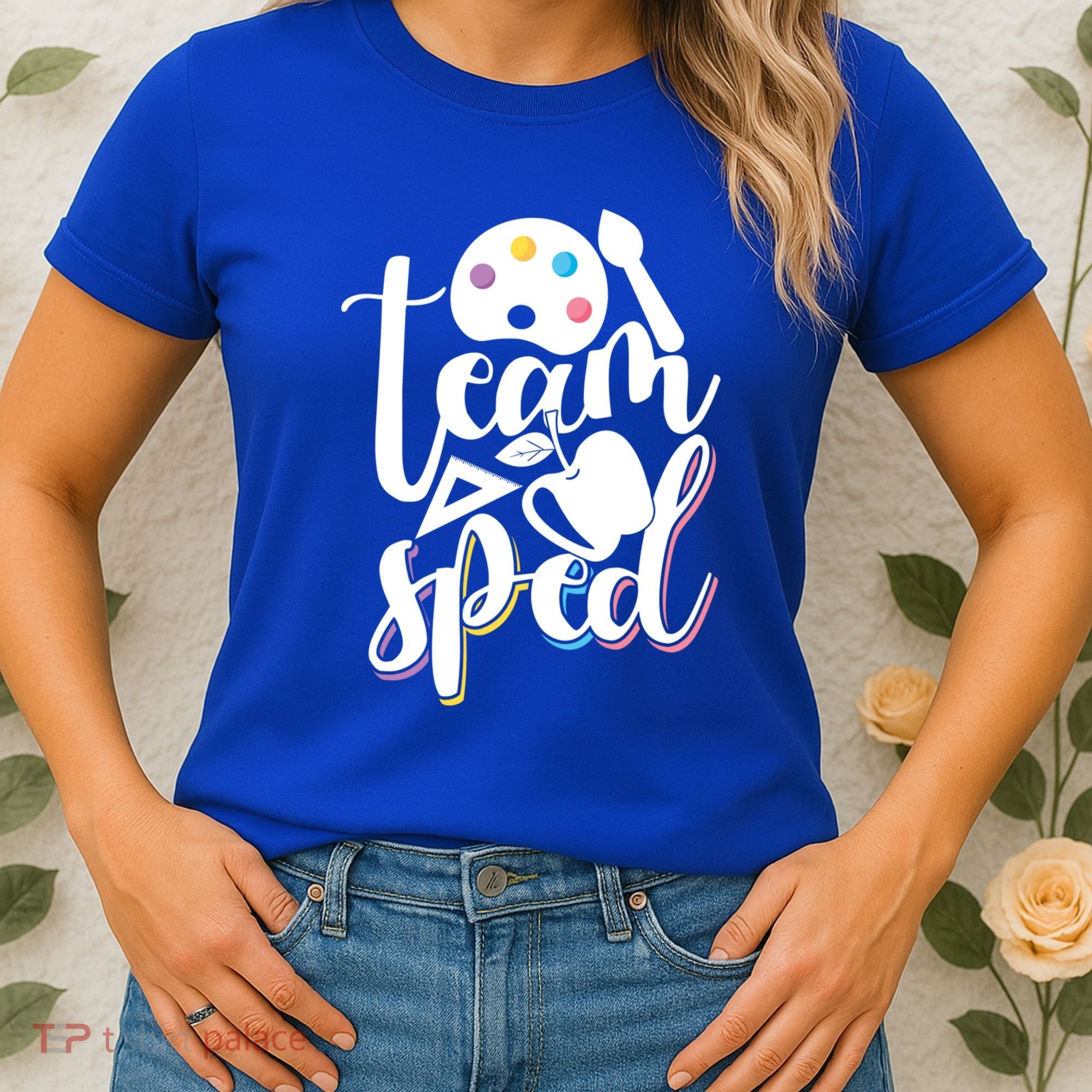 Special Education Educator Back To School Team Sped Teacher Gift Women's T-Shirt