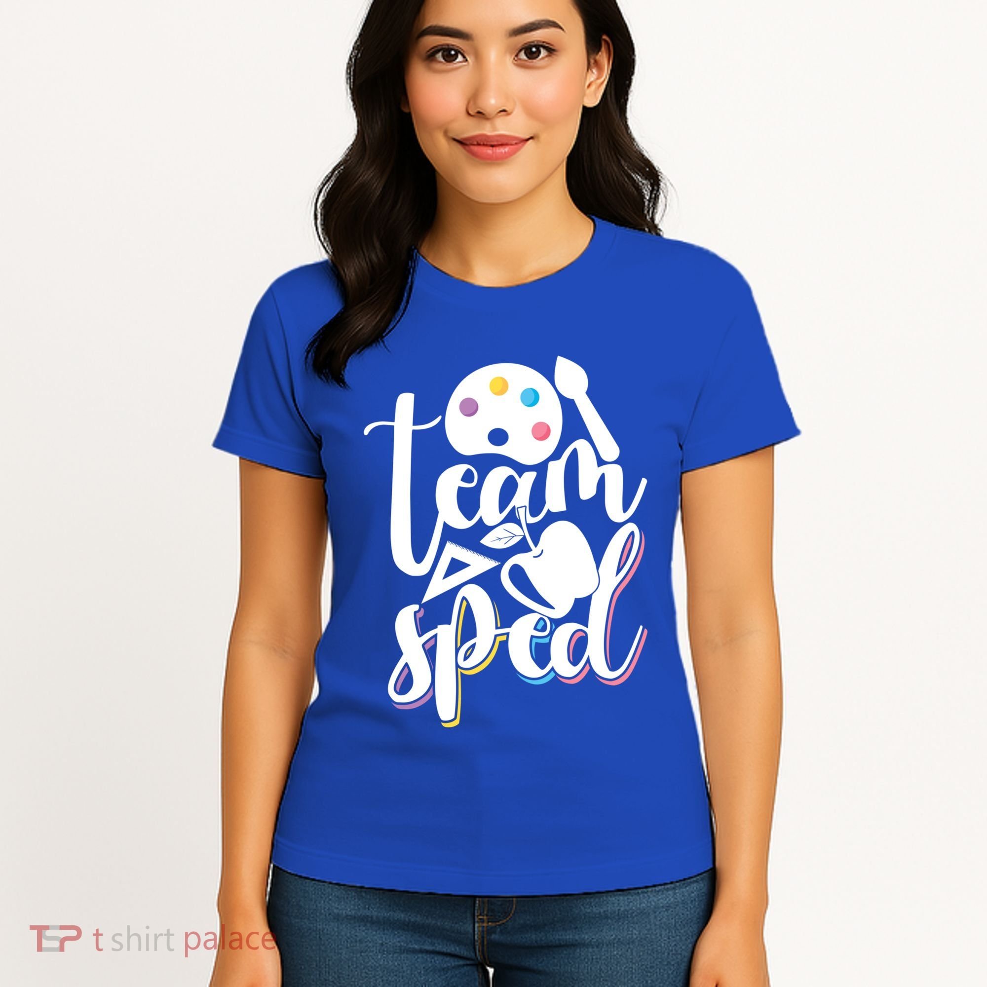 Special Education Educator Back To School Team Sped Teacher Gift Women's T-Shirt