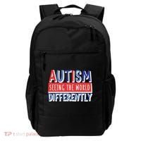 Seeing The World Differently Autism Awareness Backpack thumb 0