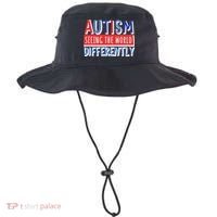 Seeing The World Differently Autism Awareness Bucket Hat thumb 0