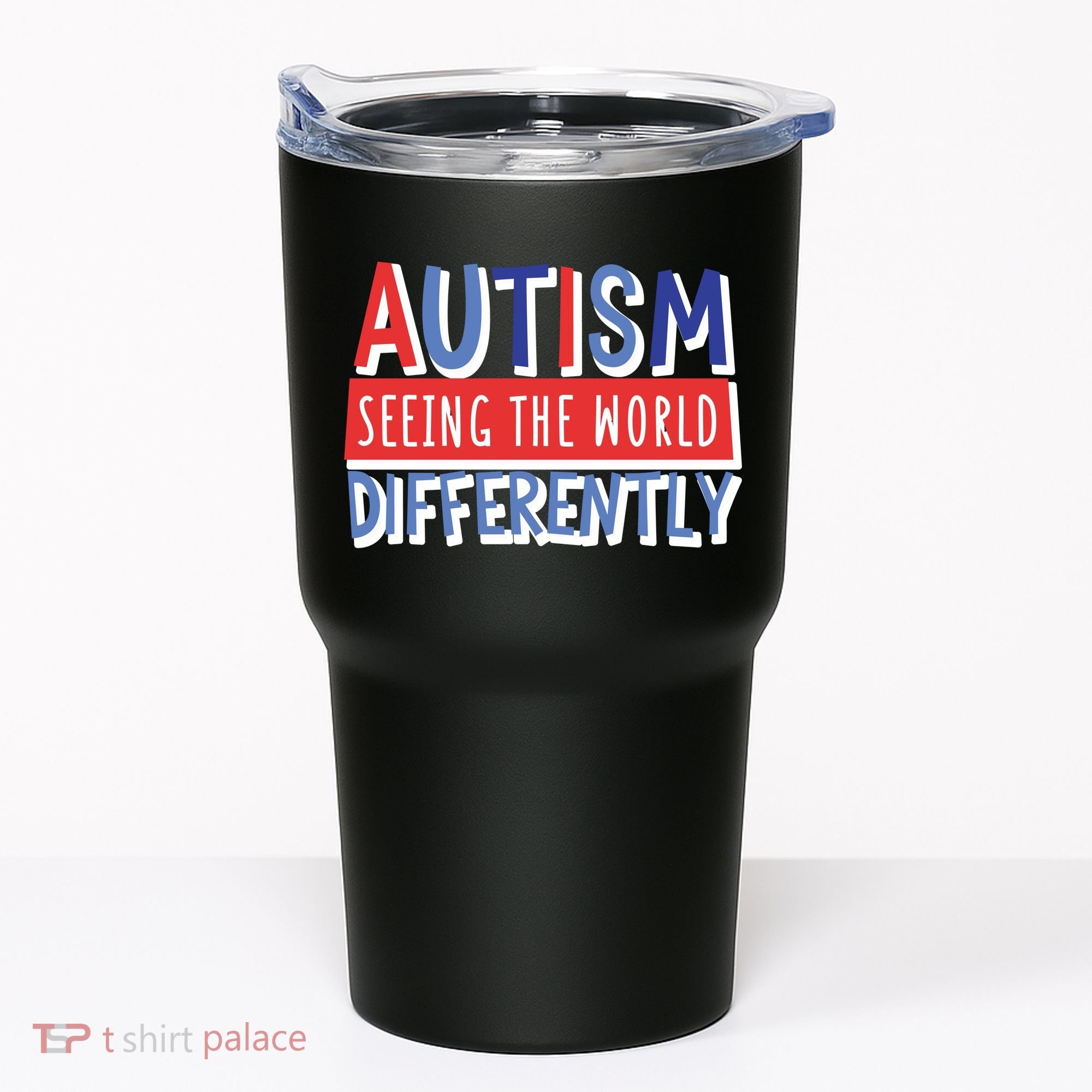 Seeing The World Differently Autism Awareness Tumbler