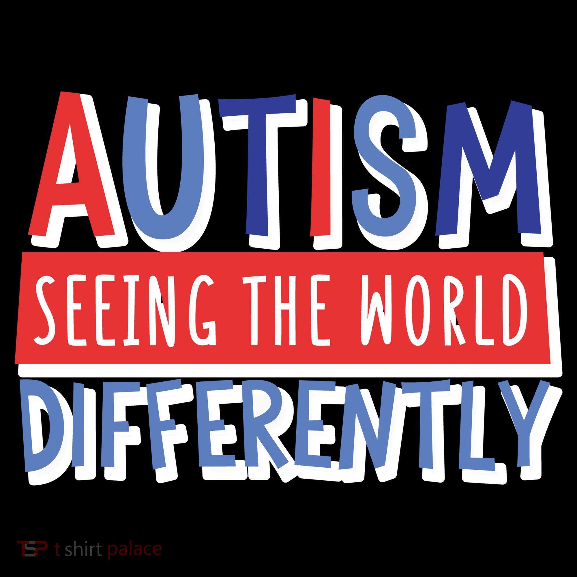 Seeing The World Differently Autism Awareness Women's Tank Top