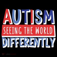 Seeing The World Differently Autism Awareness Women's T-Shirt thumb 6