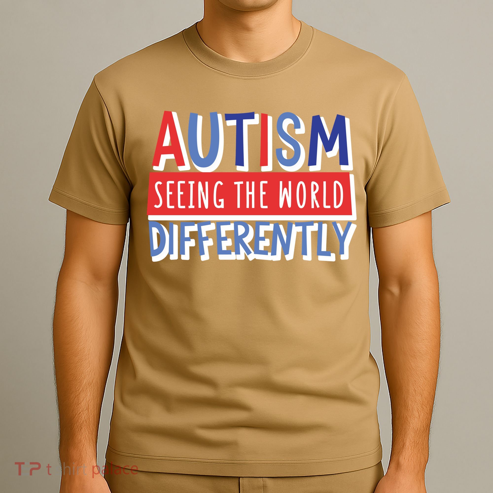 Seeing The World Differently Autism Awareness T-Shirt