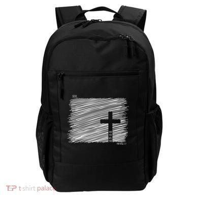 Seek And You Will Find Matthew 7:7 Backpack