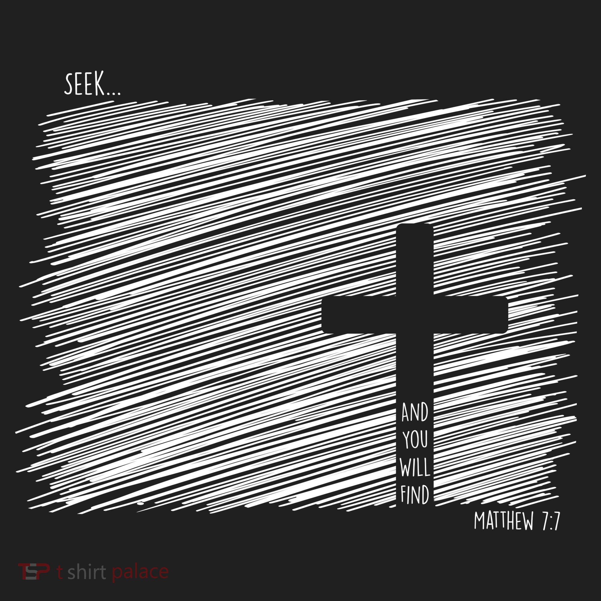 Seek And You Will Find Matthew 7:7 Hat