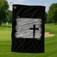 Seek And You Will Find Matthew 7:7 Golf Towel thumb 1