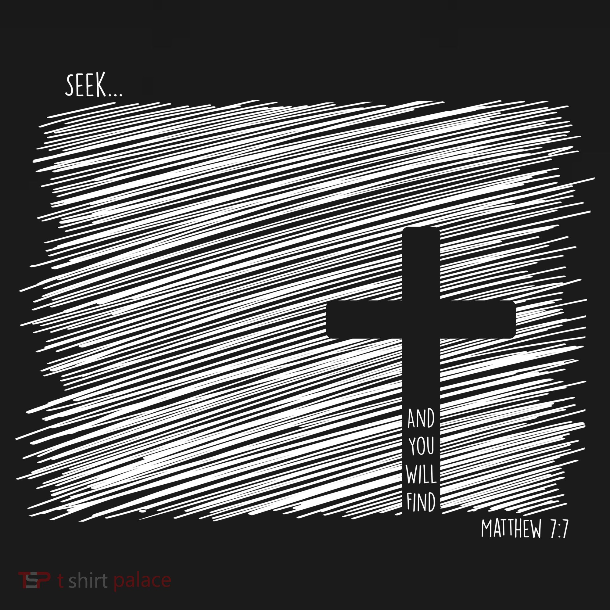 Seek And You Will Find Matthew 7:7 Kids Long Sleeve Shirt