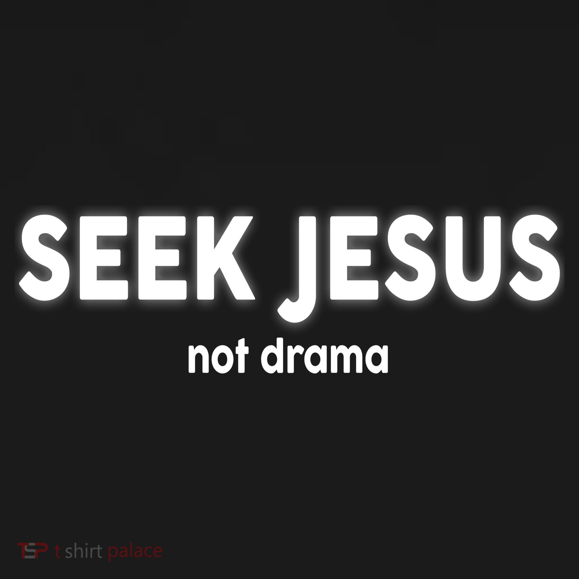 Seek Jesus Not Drama Long Sleeve Shirt