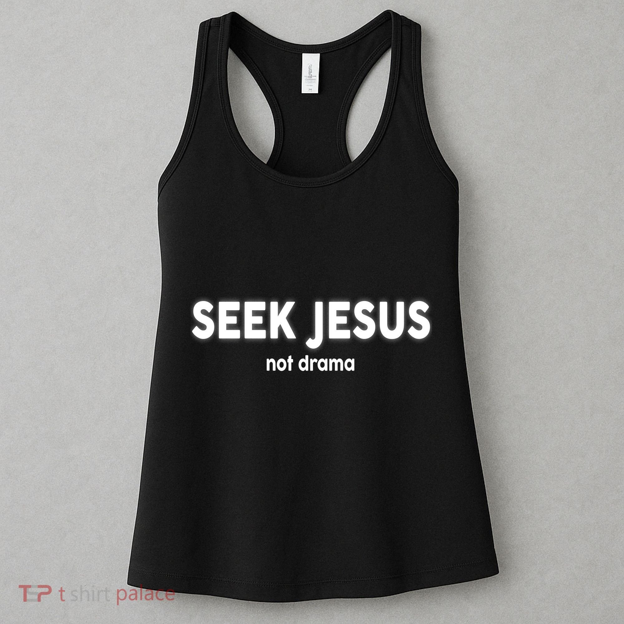 Seek Jesus Not Drama Women's Tank Top