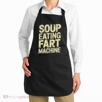 Soup Eating Fart Machine Apron thumb 2