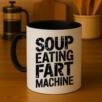 Soup Eating Fart Machine Coffee Mug thumb 4