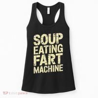 Soup Eating Fart Machine Women's Tank Top thumb 0