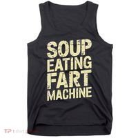 Soup Eating Fart Machine Tank Top thumb 0