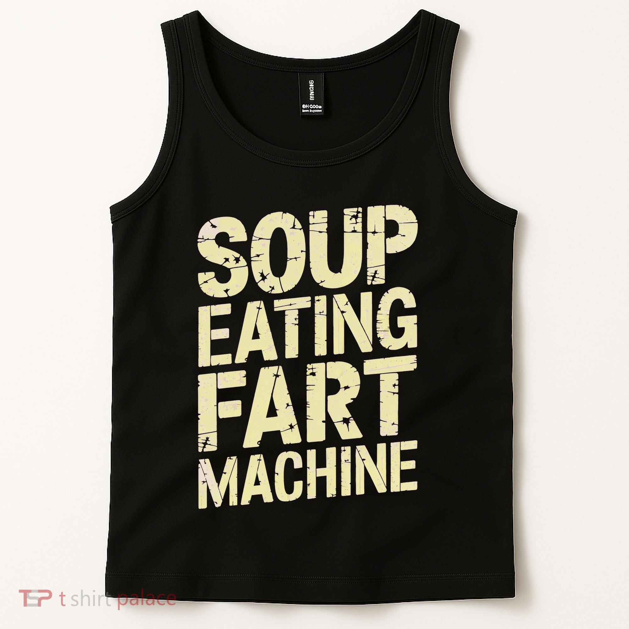 Soup Eating Fart Machine Tank Top