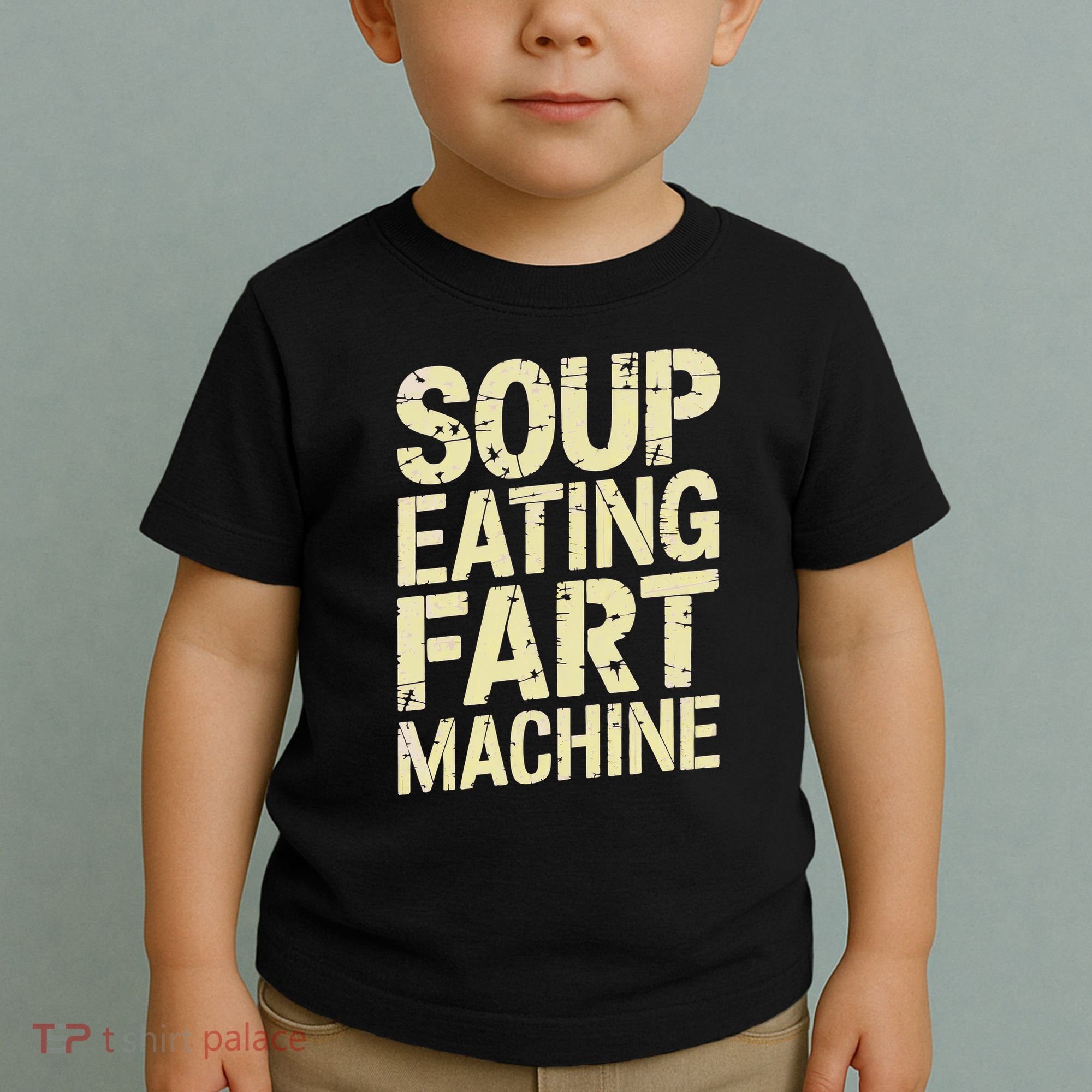 Soup Eating Fart Machine Toddler T-Shirt