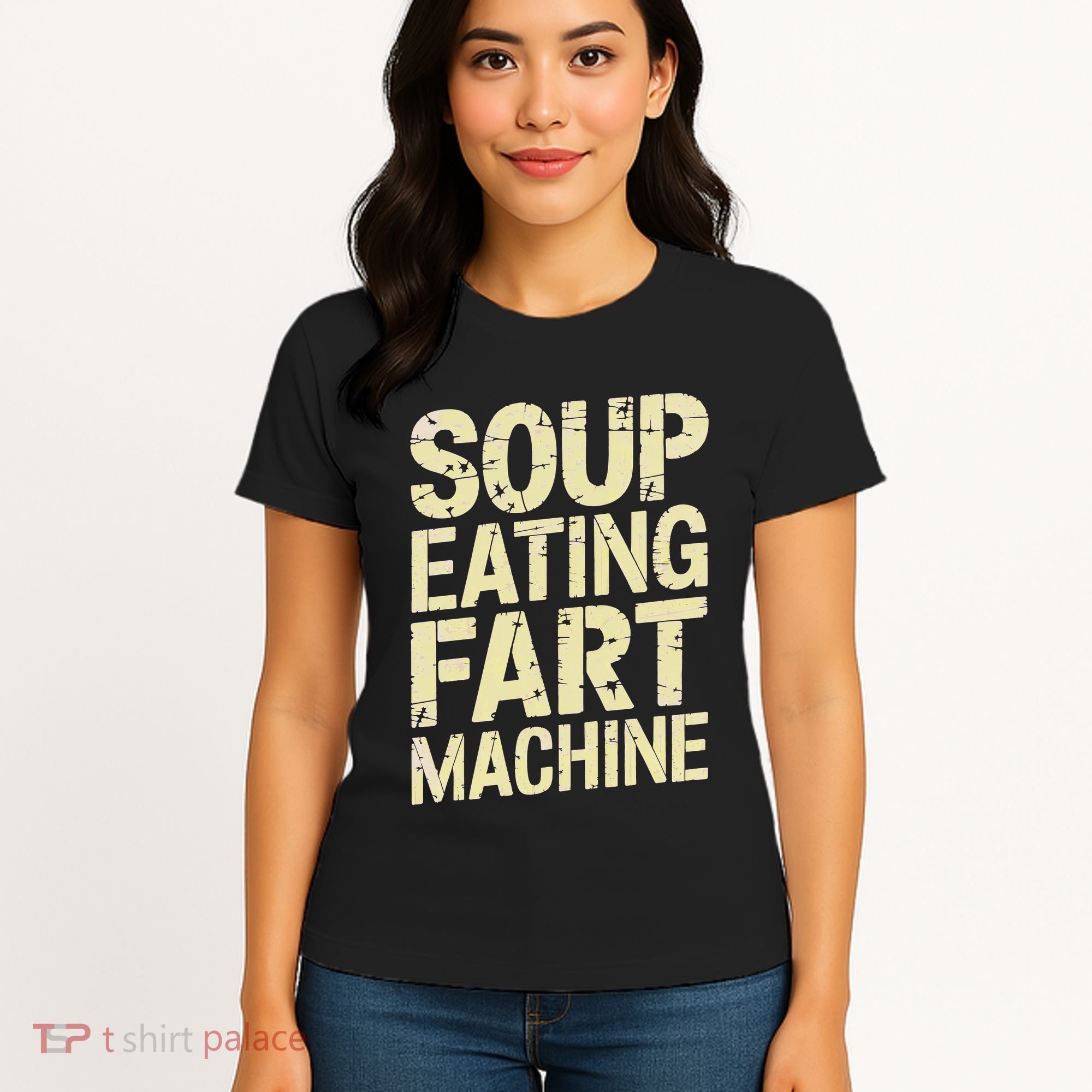 Soup Eating Fart Machine Women's T-Shirt