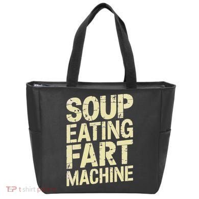 Soup Eating Fart Machine Tote Bag