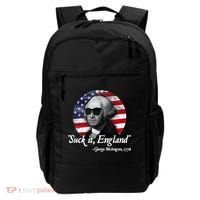 SuckIt England Funny 4th Of July George Washington 1776 Backpack thumb 0