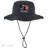SUCKIT ENGLAND Funny 4th Of July George Washington 1776 Bucket Hat thumb 0