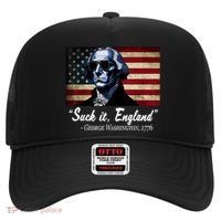 SUCKIT ENGLAND Funny 4th Of July George Washington 1776 Hat thumb 0