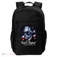 SUCKIT ENGLAND Funny 4th Of July George Washington 1776 Backpack thumb 0