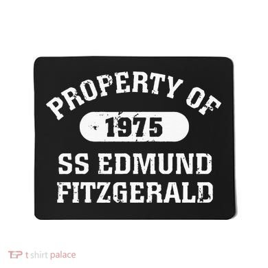 SS Edmund Fitzgerald Lake Superior Mousepad