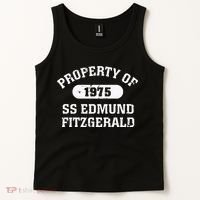 SS Edmund Fitzgerald Lake Superior Tank Top thumb 2