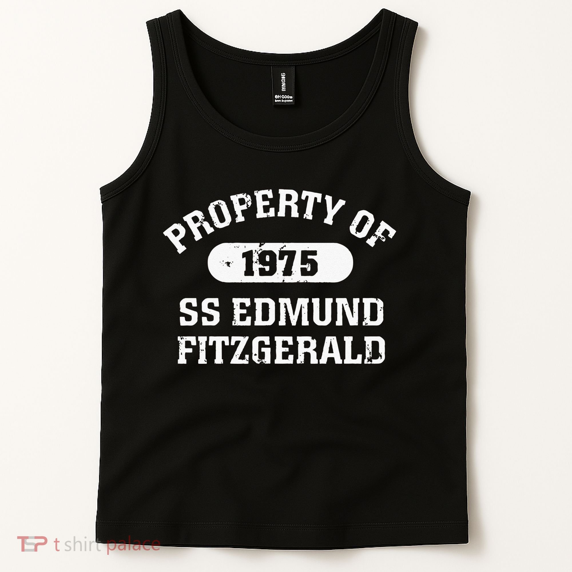 SS Edmund Fitzgerald Lake Superior Tank Top