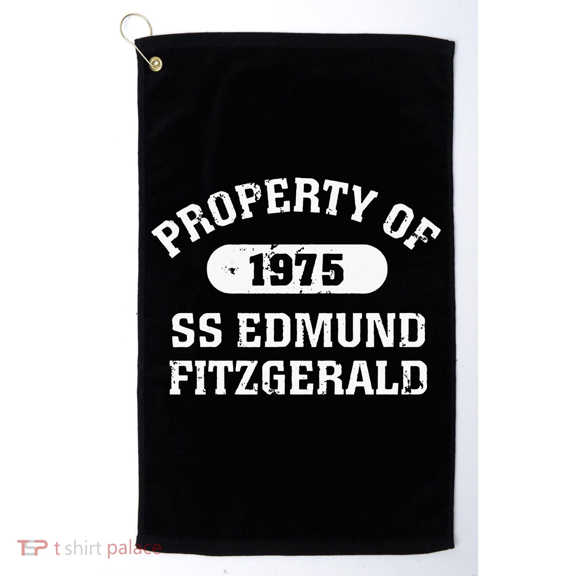 SS Edmund Fitzgerald Lake Superior Golf Towel