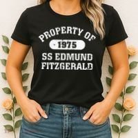 SS Edmund Fitzgerald Lake Superior Women's T-Shirt thumb 2
