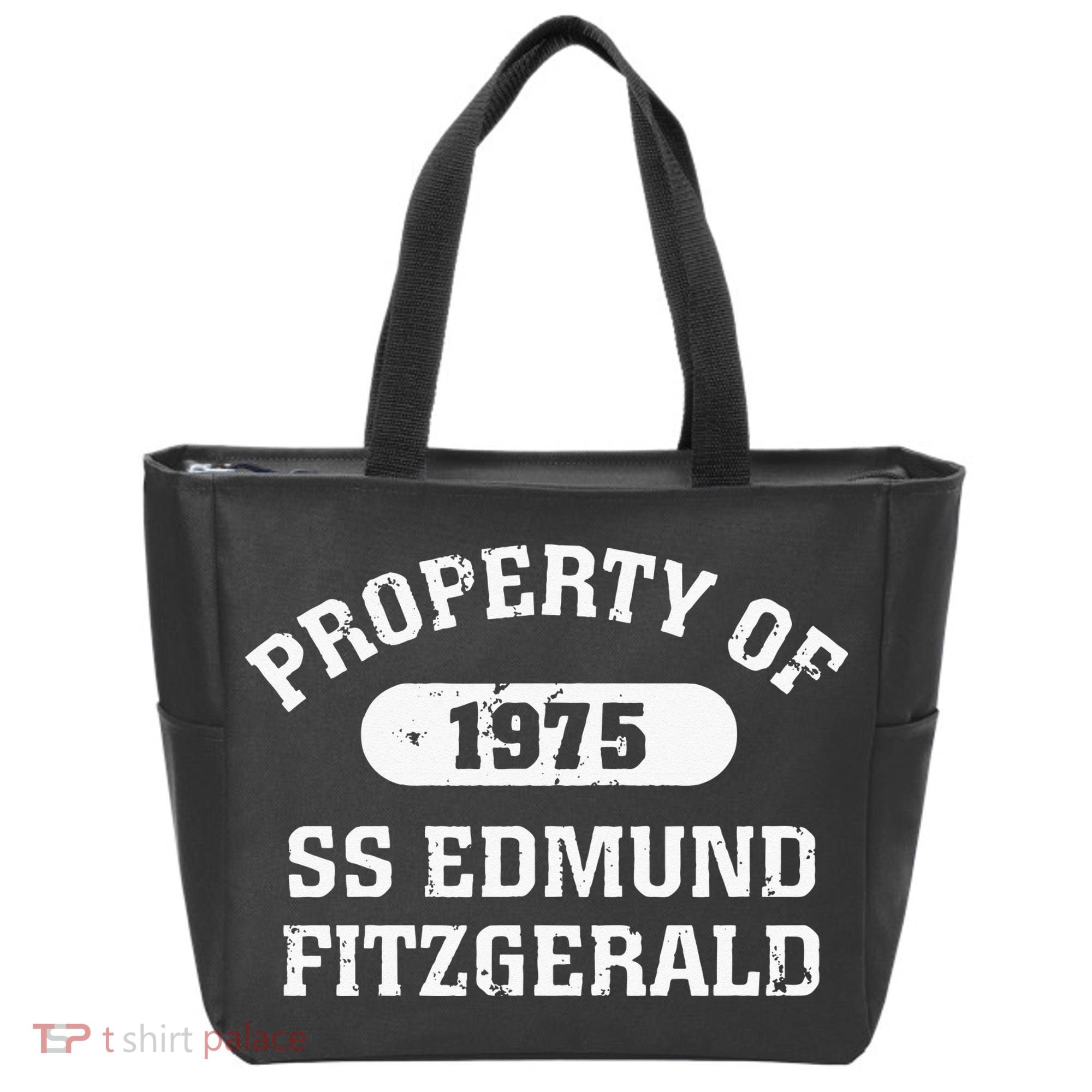 SS Edmund Fitzgerald Lake Superior Tote Bag
