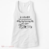 So Exhausted From Carrying Around My Big Heaving Tits All Day Women's Tank Top thumb 0