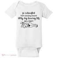 So Exhausted From Carrying Around My Big Heaving Tits All Day Baby Bodysuit thumb 0