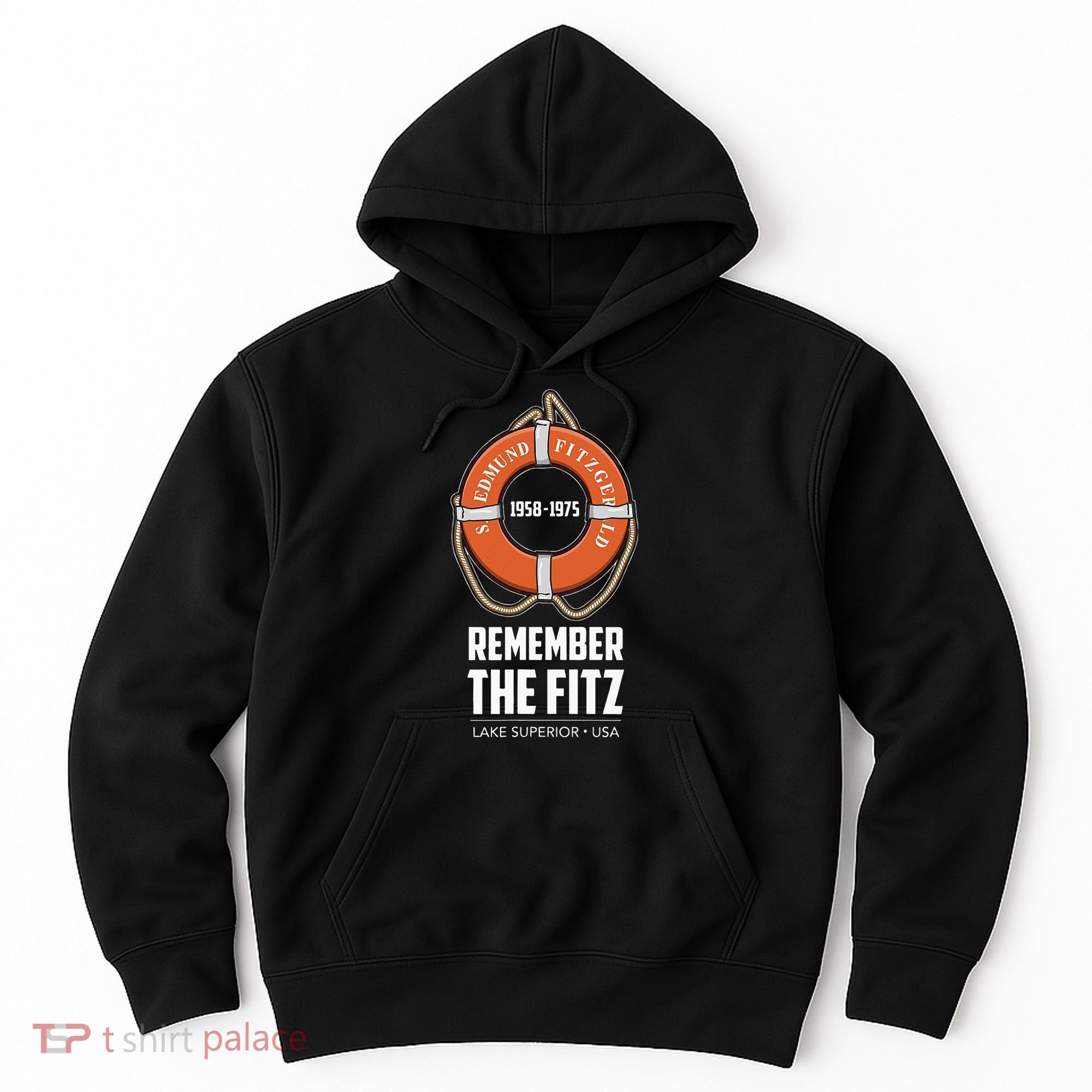SS Edmund Fitzgerald Lake Superior Iron Ore Hoodie