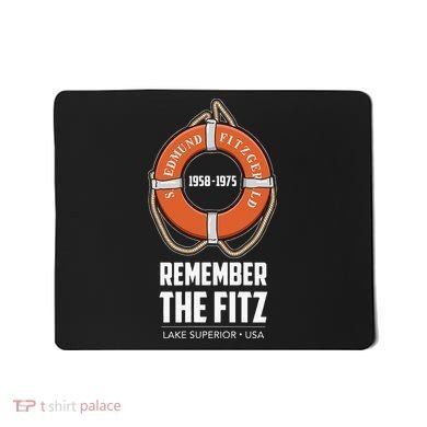 SS Edmund Fitzgerald Lake Superior Iron Ore Mousepad