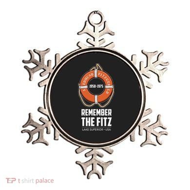 SS Edmund Fitzgerald Lake Superior Iron Ore Ornament