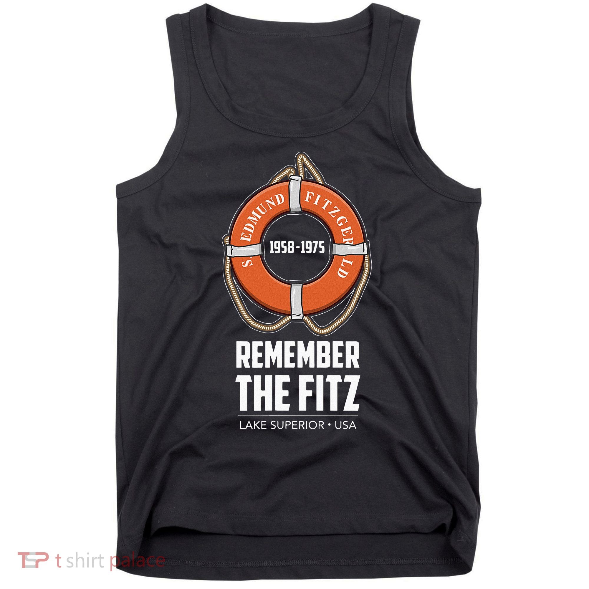 SS Edmund Fitzgerald Lake Superior Iron Ore Tank Top
