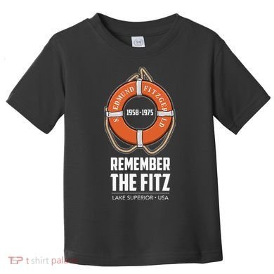 SS Edmund Fitzgerald Lake Superior Iron Ore Toddler T-Shirt