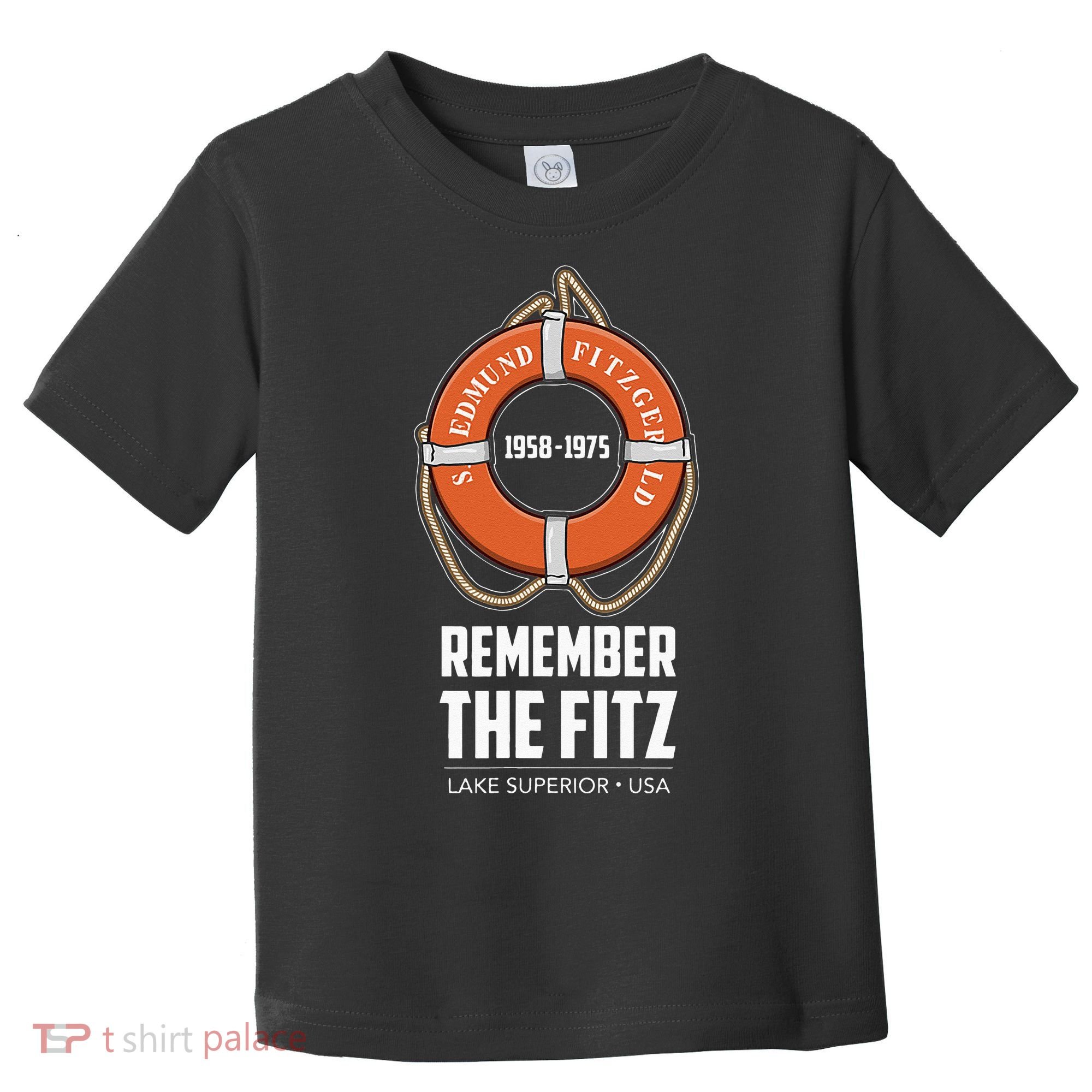 SS Edmund Fitzgerald Lake Superior Iron Ore Toddler T-Shirt