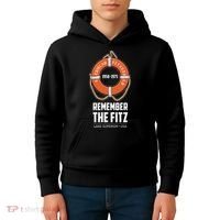 SS Edmund Fitzgerald Lake Superior Iron Ore Kids Hoodie thumb 4